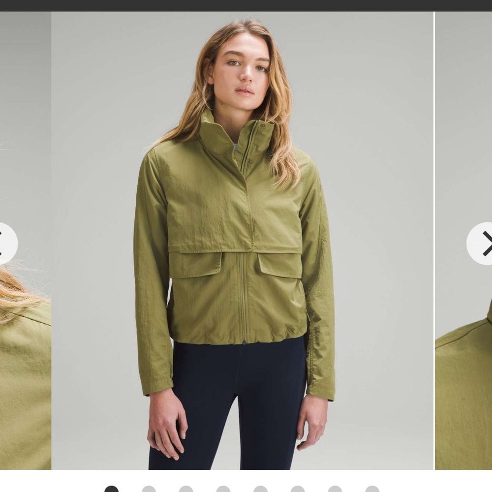 Lululemon Always Effortless Jacket Bronze Green